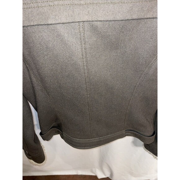 American Eagle Outfitters Women’s Fleece Jacket Size Medium Army Green Outdoors - Picture 12 of 12